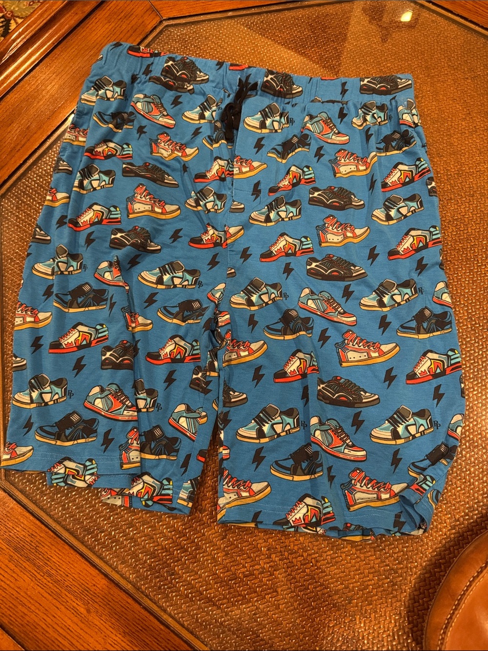 Men’s Posh Peanut “Bolt” Sleep Shorts Size XL